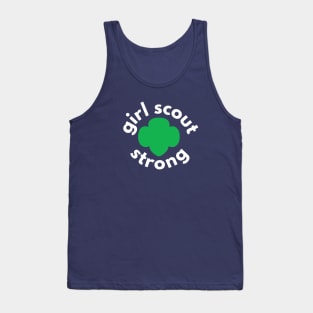 Standing Girl Scout Strong! Tank Top